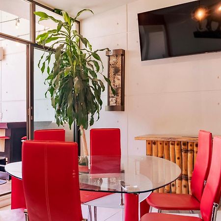 Loft Arte Y Diseno Alberca Climatizada, Amenidades Y Lujo, Terraza Privada Con Asador De Carbon, Cuernavaca Somos Los Unicos Que Te Ofrecemos Para Tu Uso Personal Y Exclusivo 2 Jacuzzis Con Agua Caliente Y Sistema De Hidromasaje Tipo Spa Luaran gambar