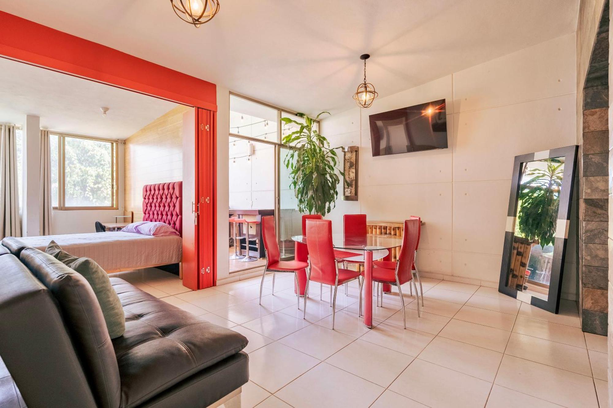 Loft Arte Y Diseno Alberca Climatizada, Amenidades Y Lujo, Terraza Privada Con Asador De Carbon, Cuernavaca Somos Los Unicos Que Te Ofrecemos Para Tu Uso Personal Y Exclusivo 2 Jacuzzis Con Agua Caliente Y Sistema De Hidromasaje Tipo Spa Luaran gambar