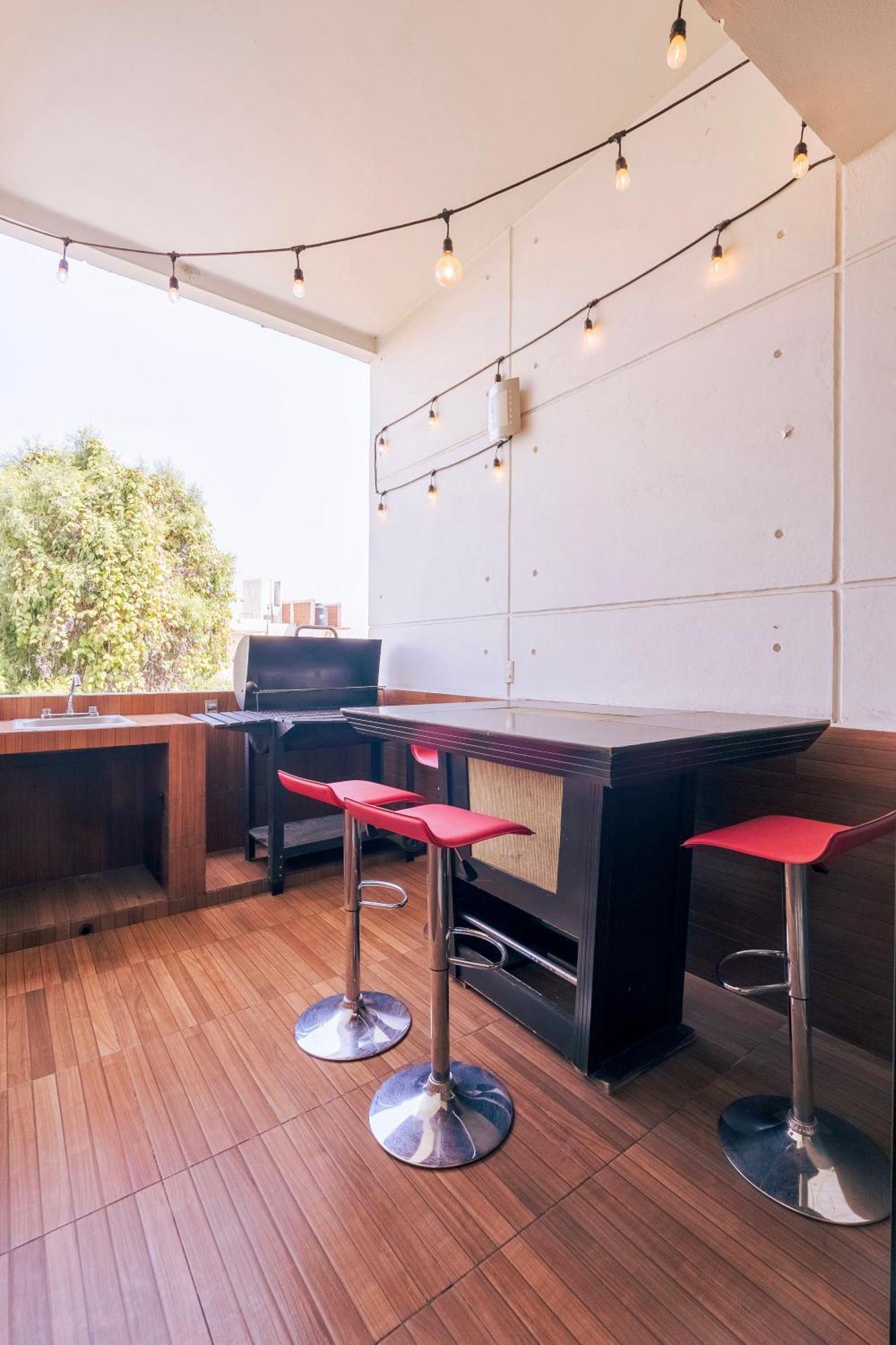 Loft Arte Y Diseno Alberca Climatizada, Amenidades Y Lujo, Terraza Privada Con Asador De Carbon, Cuernavaca Somos Los Unicos Que Te Ofrecemos Para Tu Uso Personal Y Exclusivo 2 Jacuzzis Con Agua Caliente Y Sistema De Hidromasaje Tipo Spa Luaran gambar