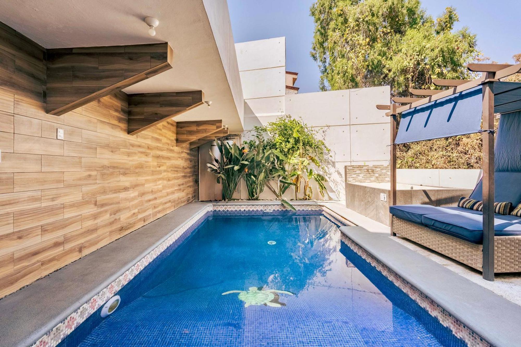 Loft Arte Y Diseno Alberca Climatizada, Amenidades Y Lujo, Terraza Privada Con Asador De Carbon, Cuernavaca Somos Los Unicos Que Te Ofrecemos Para Tu Uso Personal Y Exclusivo 2 Jacuzzis Con Agua Caliente Y Sistema De Hidromasaje Tipo Spa Luaran gambar